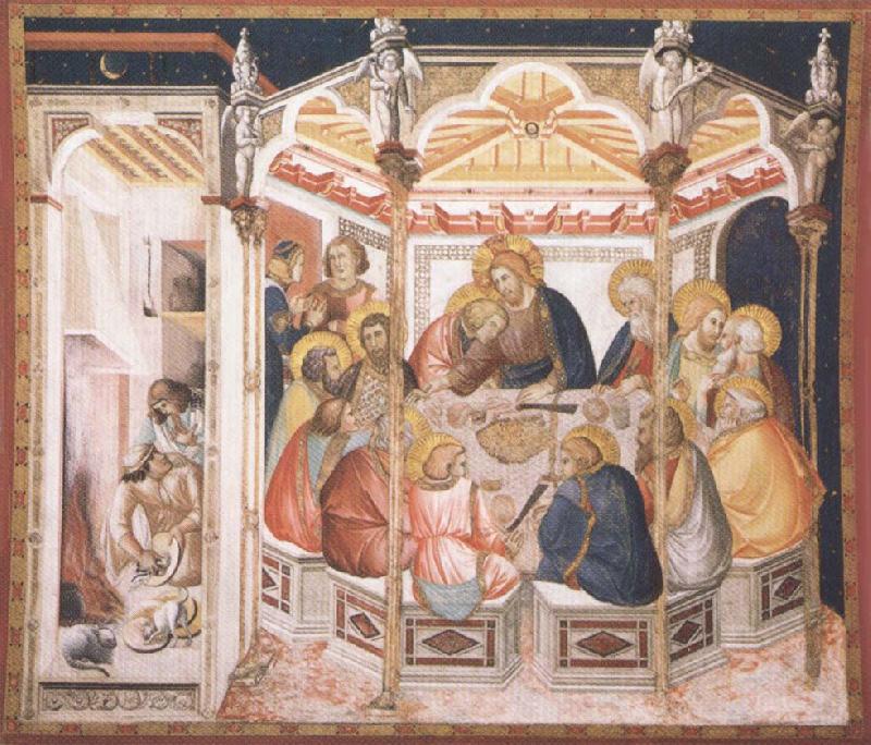 Pietro Lorenzetti Last Supper oil painting image
